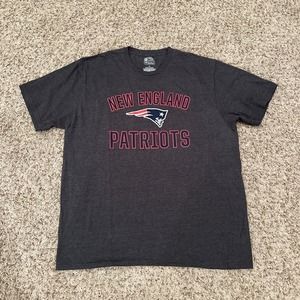 Fanatics New England Patriots T-Shirt Adult‎ Size X-Large Dark Gray